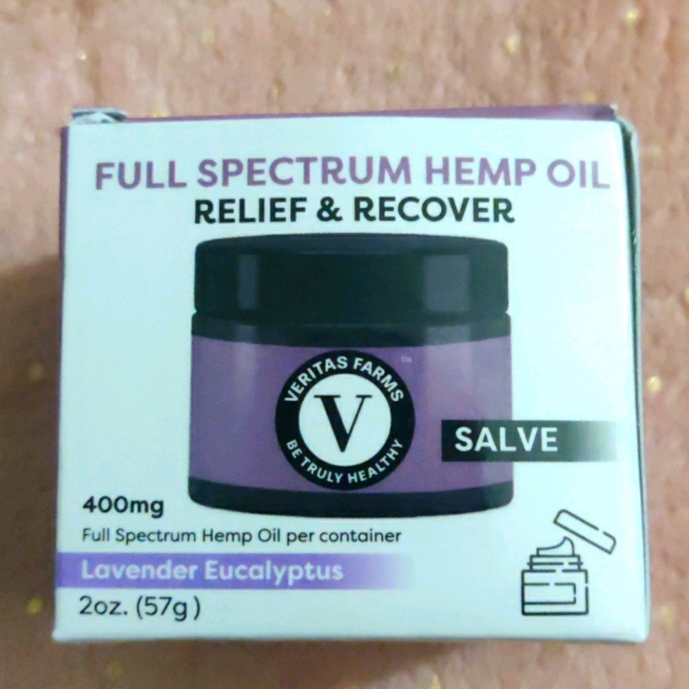 Nib Veritas Farms full spectrum salve lavender